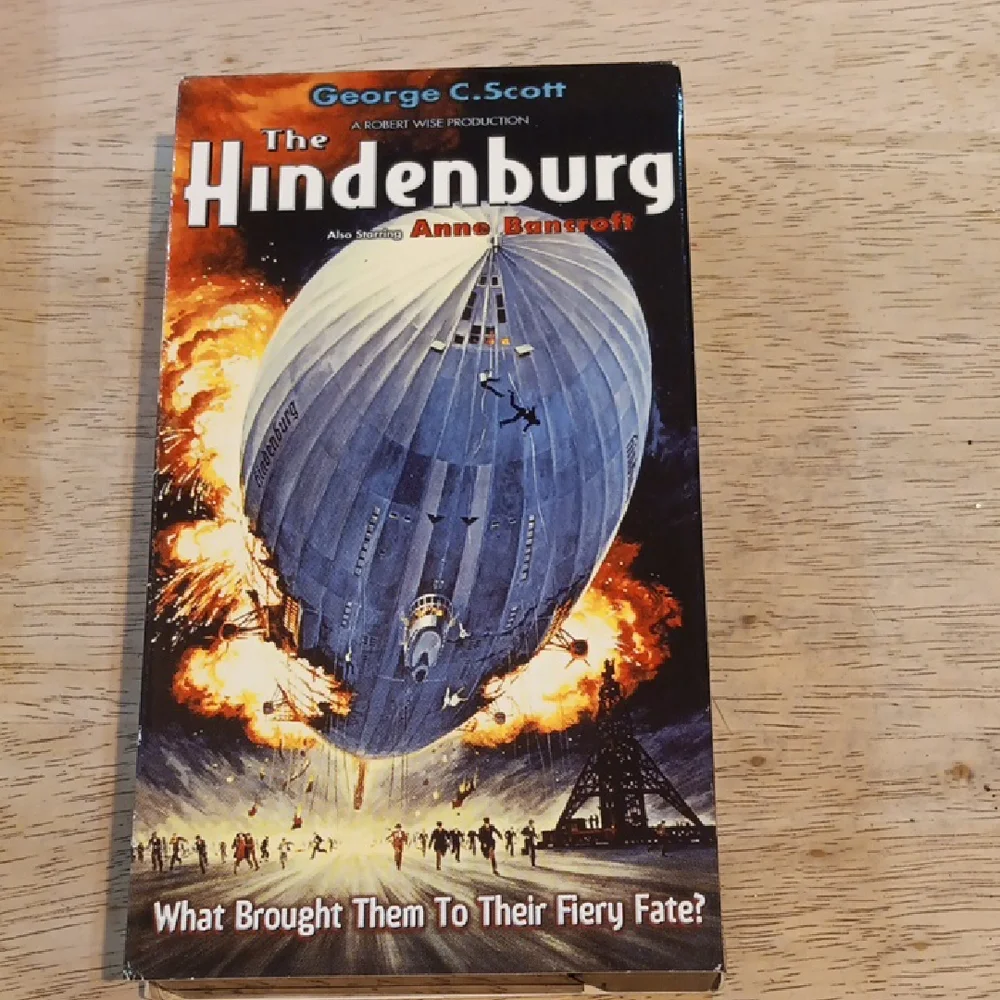 The Hindenburg Movie VHS